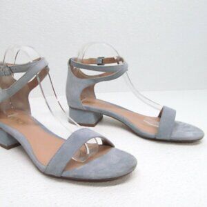 Palph Lauren Betha Blue Suede Ankle Sandal’s Size 7.5